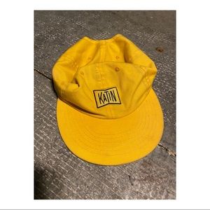 Urban Outfitters Katin Yellow Hat Leather Strap